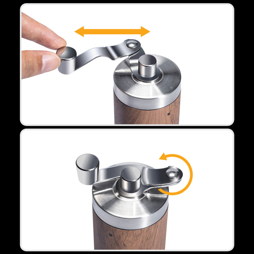 Hand Cranking Coffee Milling Manual Coffee Bean Grinder Mill Kitchen Cafe Tools