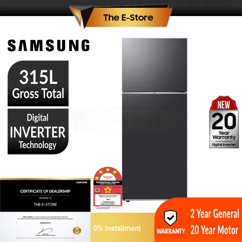 Samsung Inverter Top Mount Freezer Refrigerator 315L RT31CG5022B1ME