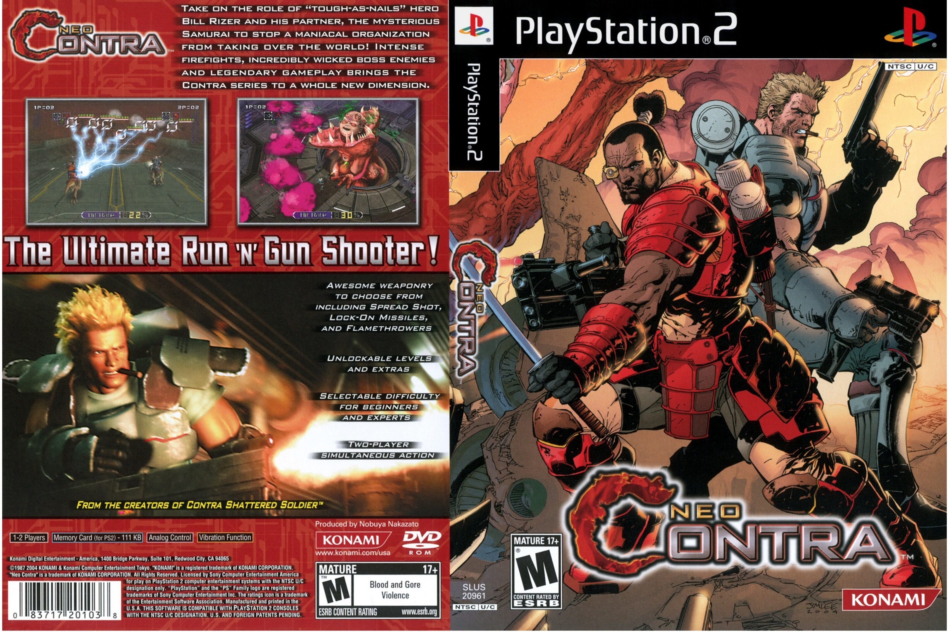 neo contra ps2