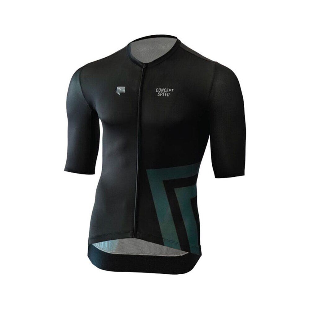 CSPD CONCEPT SPEED Cycling Jersey Areo Fit Race Cut 3 Back Pockets Full