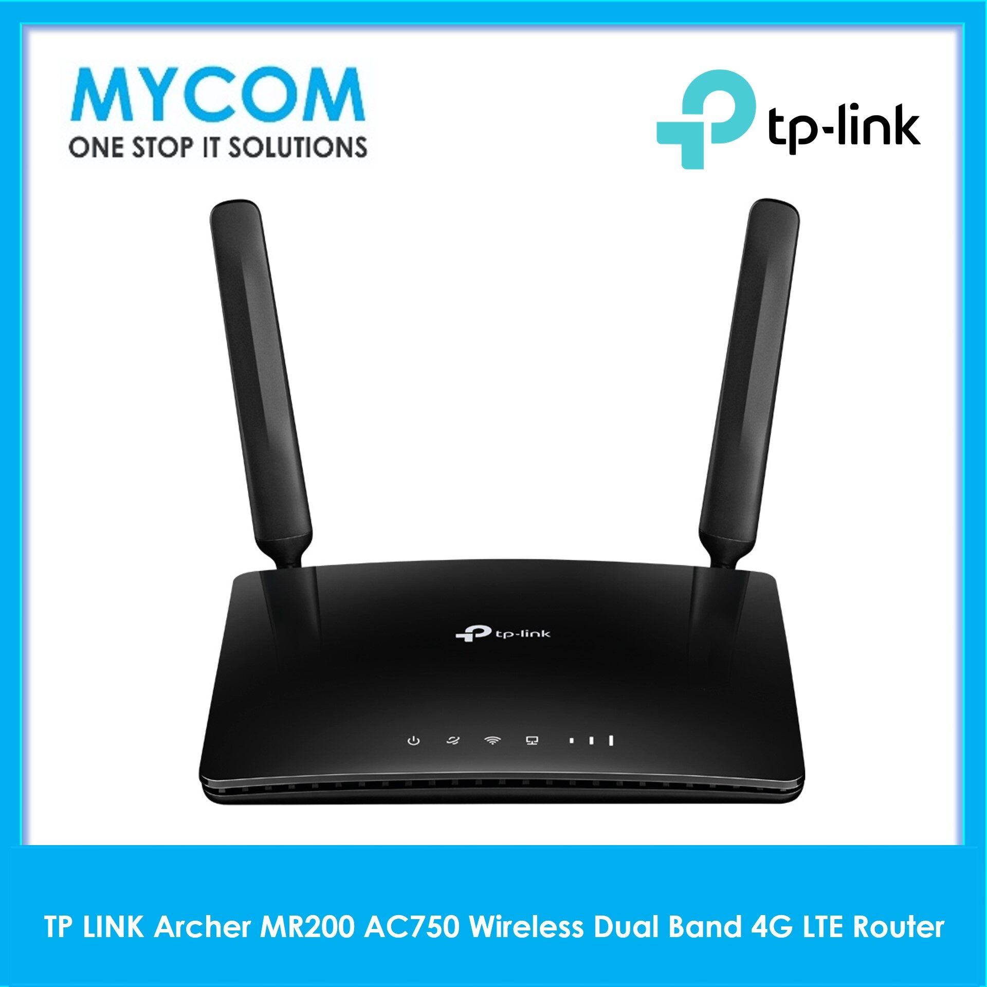 Tp Link Archer Mr200 Ac750 Wireless Dual Band 4g Lte Router Lazada