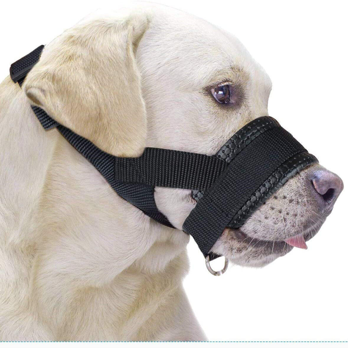 DUDU Rọ Mõm Chó Bằng Nylon Cho Thú Cưng Dành Cho Chó Nhỏ Vừa Lớn Ngăn Không Cho Chó Sủa Cắn Và Nhai Vòng Có Thể Điều Chỉnh