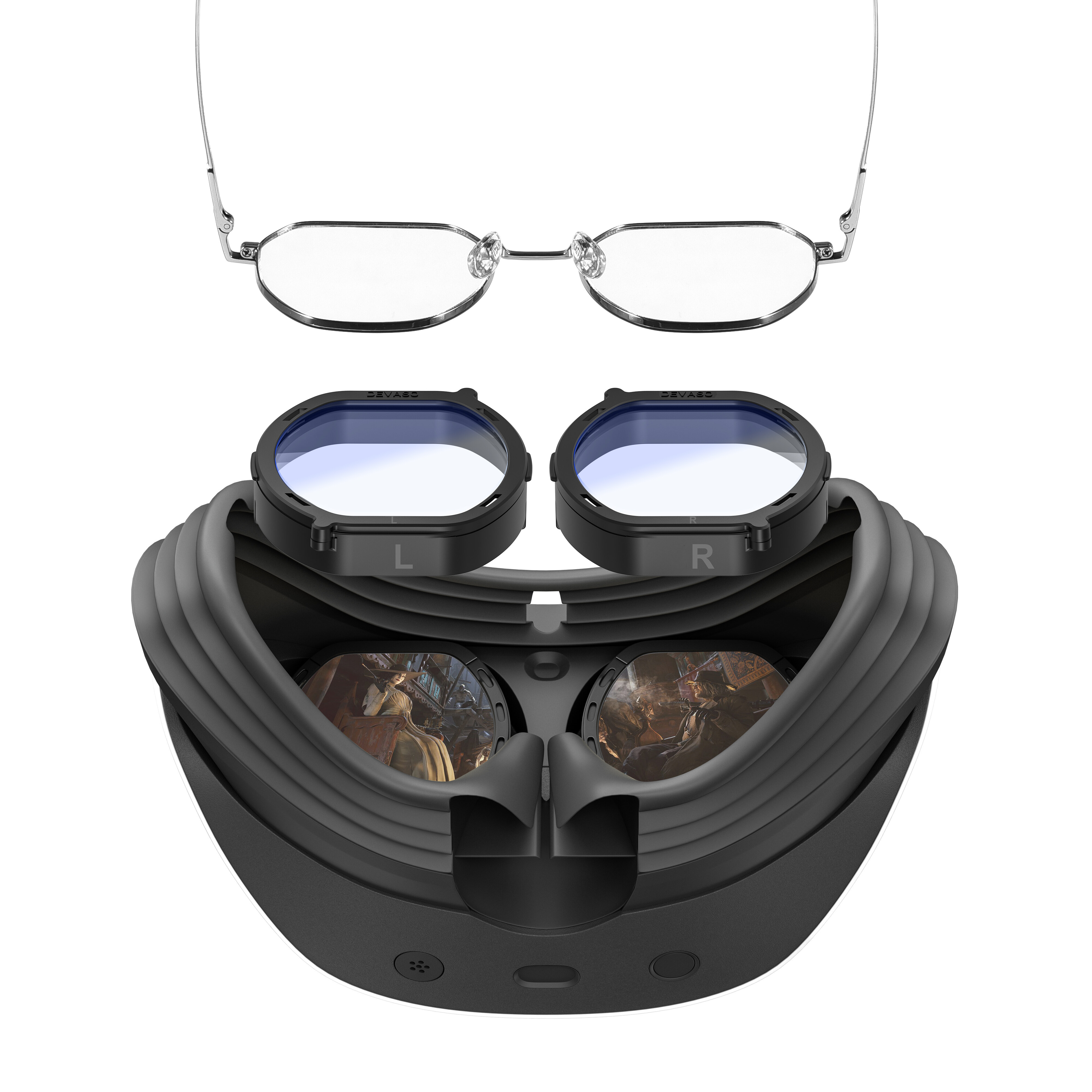 For Psvr2 Glasses Anti-Scratch Ring Lens Protection Accessories Anti-Scratch Eye Protection Anti-Blue Light Vr Accessories
