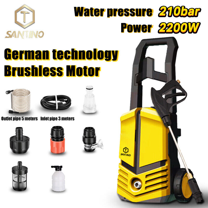 SANTINO Cordless High Pressure Car Washer Water jet Car Wash Pressure