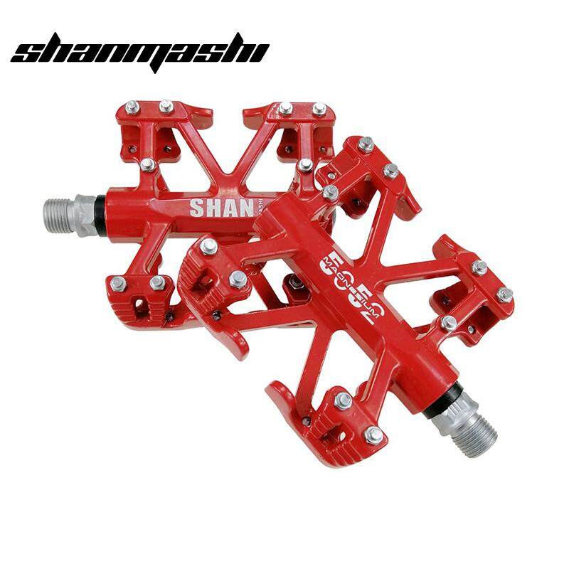 magnesium aluminum Road MTB Bike Bearing Cycling Pedals Flat Bicycle Pedal White