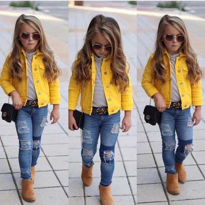 baby girl jeans jacket