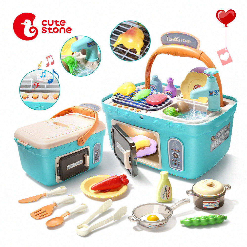 portable kitchen play set