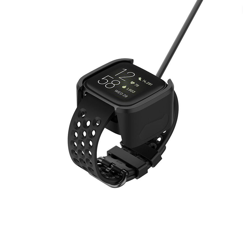 Bộ sạc nhanh cổng USB Cáp đế sạc Giá đỡ điện thoại cho Fitbit Versa 2 cho thông minh W
