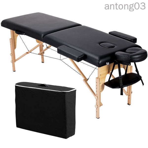 84'' 2 Section Portable Massage Table Professional Facial Bed ...