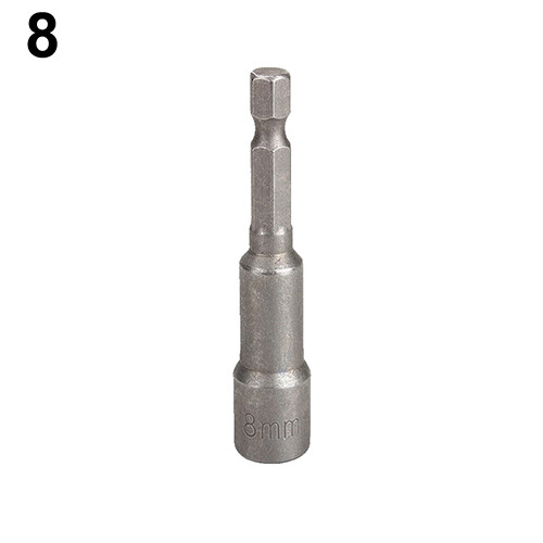 1 Vòi Phun Ống Nối Lục Giác 6Mm-19Mm, Dụng Cụ Chuyển Đổi Mũi Khoan Điều Khiển Đai Ốc Từ Tính