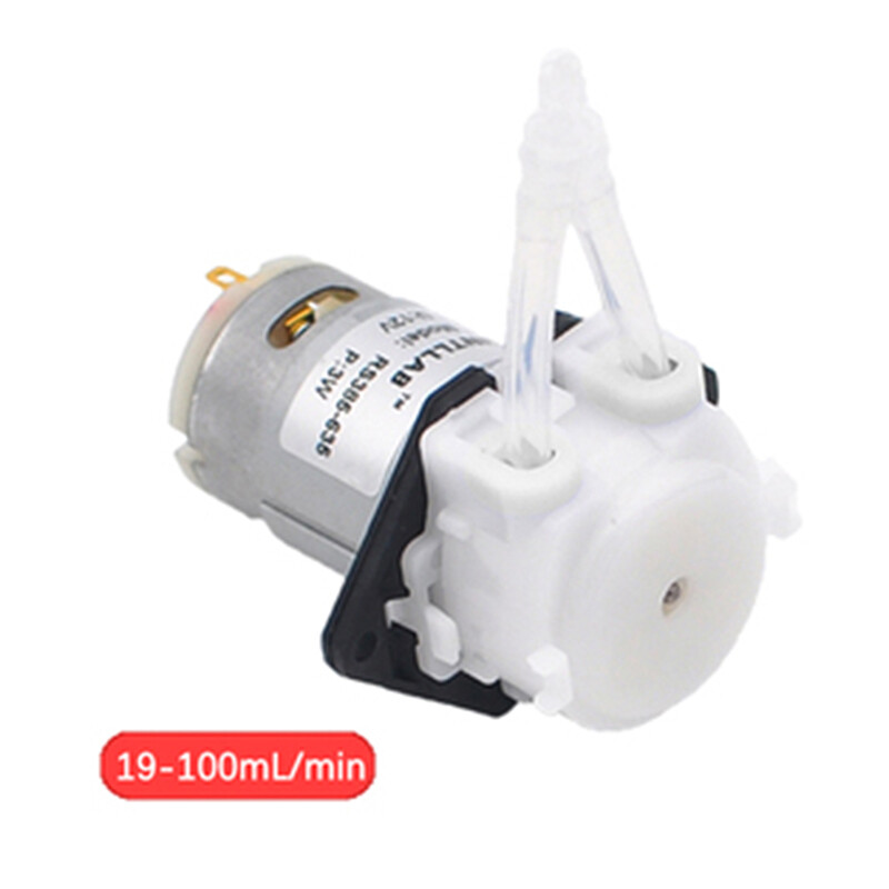 Chaotuo DC Micro Self-priming Mute Peristaltic Liquid Pump for Lab Dosing Analytical Hot