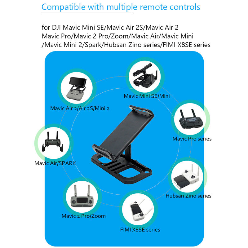Coolmanloveit Có Thể Gập Lại Khung Mở Rộng, Giữ Máy Tính Bảng, Dành Cho Phone Mavic Air 2S /Điều Khiển Mini 2 SE