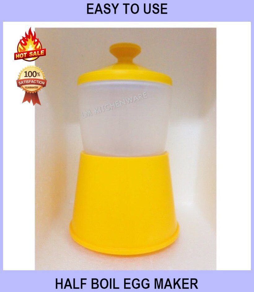 Half Boil Egg Maker EASY TO USE / MADE FROM PLASTIC Lazada
