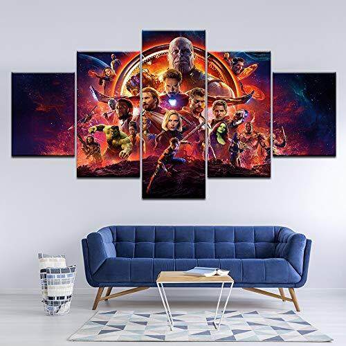 Avengers Infinity War Poster Home Decor HD Canva Print Picture Wall Art Painting