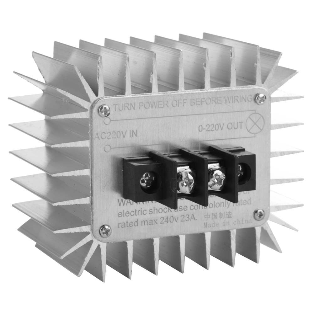 AC 220V 5000W Thyristor Motor Speed Control Adjustable Power Controller AC Motor Speed Controller for Temperature
