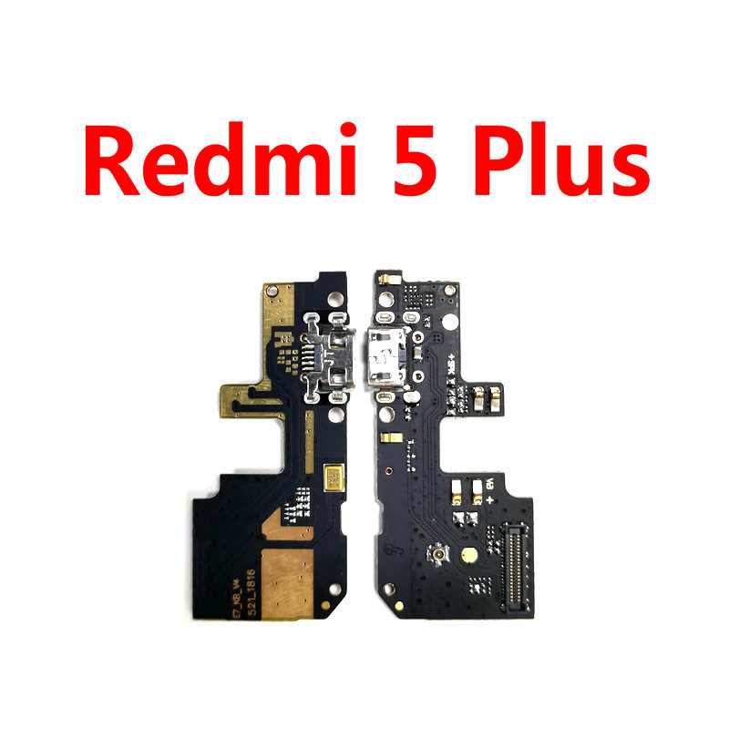 Bảng Mạch Dock Cáp Kết Nối Sạc Mới Cổng Sạc USB Với Mô-đun Micrô Flex Cho Xiaomi Redmi 5 Plus 5A