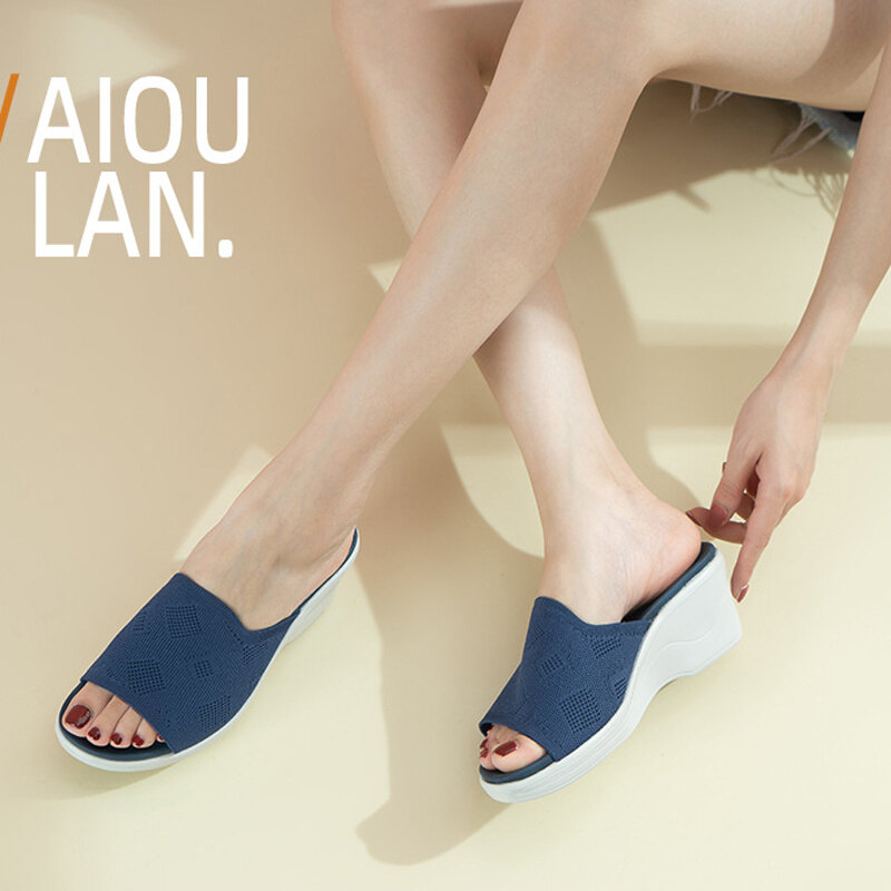 Xăng Đan Đế Xuồng Cho Nữ Giày Trơn Đế Mềm