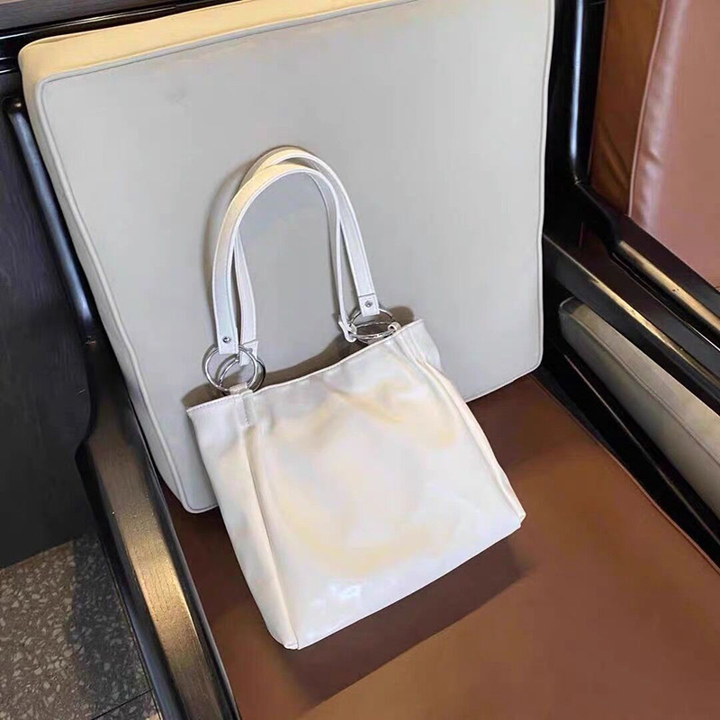 ELACCENT Large-capacity shoulder tote bag simple and versatile daily handbag