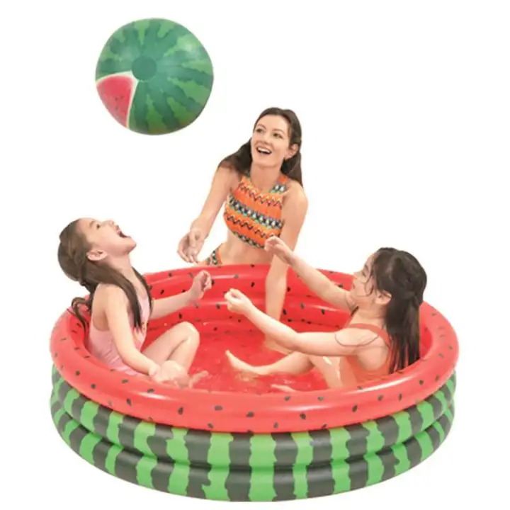watermelon blow up pool