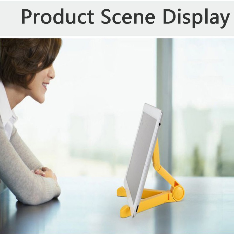 Phổ có thể gập lại giá đỡ máy tính bảng chủ hỗ trợ cho điện thoại di động iPad Mini xách tay giá để điện thoại có thể điều chỉnh chân đế sạc để bàn