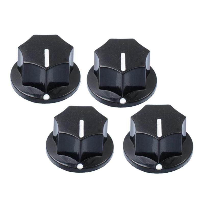 Baoblade 4 Pcs of Set Guitar Top Hat Knob for LP Electric Guitar Parts Black Malaysia