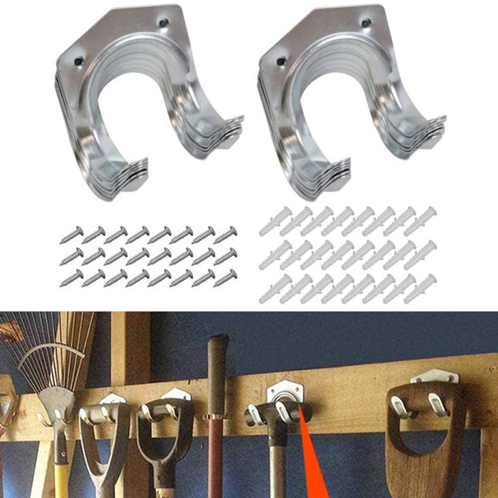 Iron Sheet Metal Double Hook Shelving Clothes Hook Thickening Tool Multi Purpose Practical Hook
