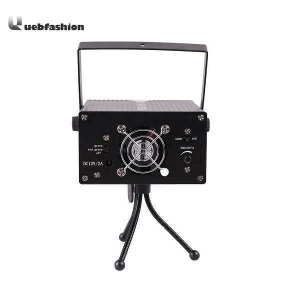 Mini Hoa Văn Máy Chiếu Đèn Flash Laser Pha DJ Disco KTV Đảng Đèn