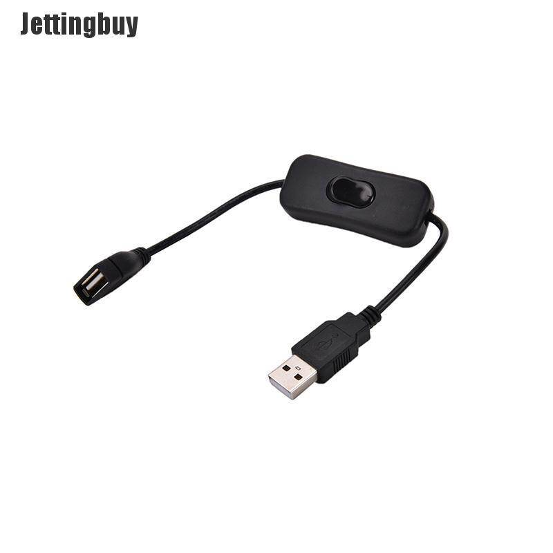 [Jettingbuy] Cáp USB Có Công Tắc Điều Khiển Nguồn Cho Raspberry Pi Arduino Nút Bật Tắt USB