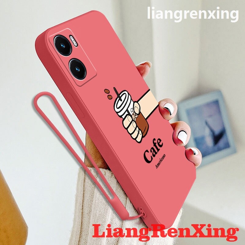 Casing OPPO A57 2022 4g oppo a77s 5g phone case Softcase Liquid Silicone Protector Smooth shockproof Bumper Cover new design YTSNKF02