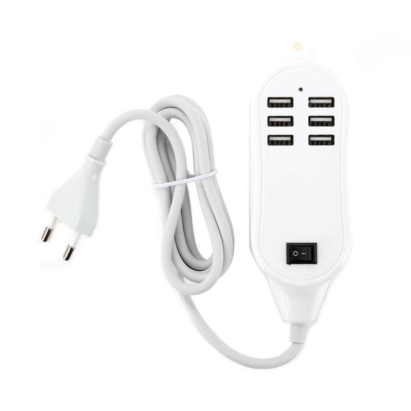 Giá Laztech 6 Cổng USB Di Động Trung Tâm Máy Tính Để Bàn Sạc Tường Bộ Chuyển Đổi Nguồn Điện EU/Anh Cắm Khe Cắm Sạc Nối Dài Ổ Cắm