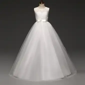 New Elegant Princess Dress 6 Colors For Kids Tulle Pageant Girls