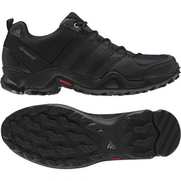 Adidas Adidas Luar Ruangan AX2 CP Daki Gunung Shoe-Hitam/Granit/Gelap Grey-Pria-9-Internasional