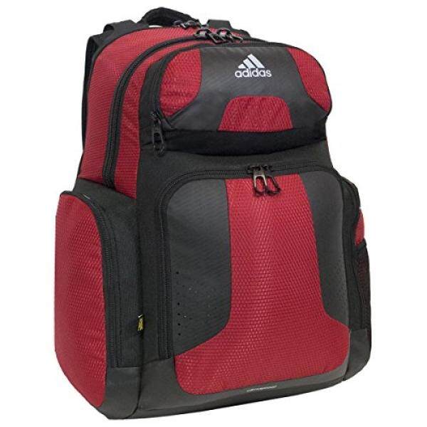Adidas ClimaCool Kekuatan Pack Universitas Merah/Hitam, 19.75X13.75X9-Inch-Intl