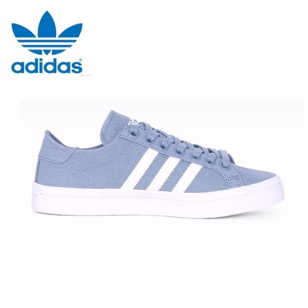 Adidas Asli Lapangan Antik W BB5208 Biru/Putih-Internasional