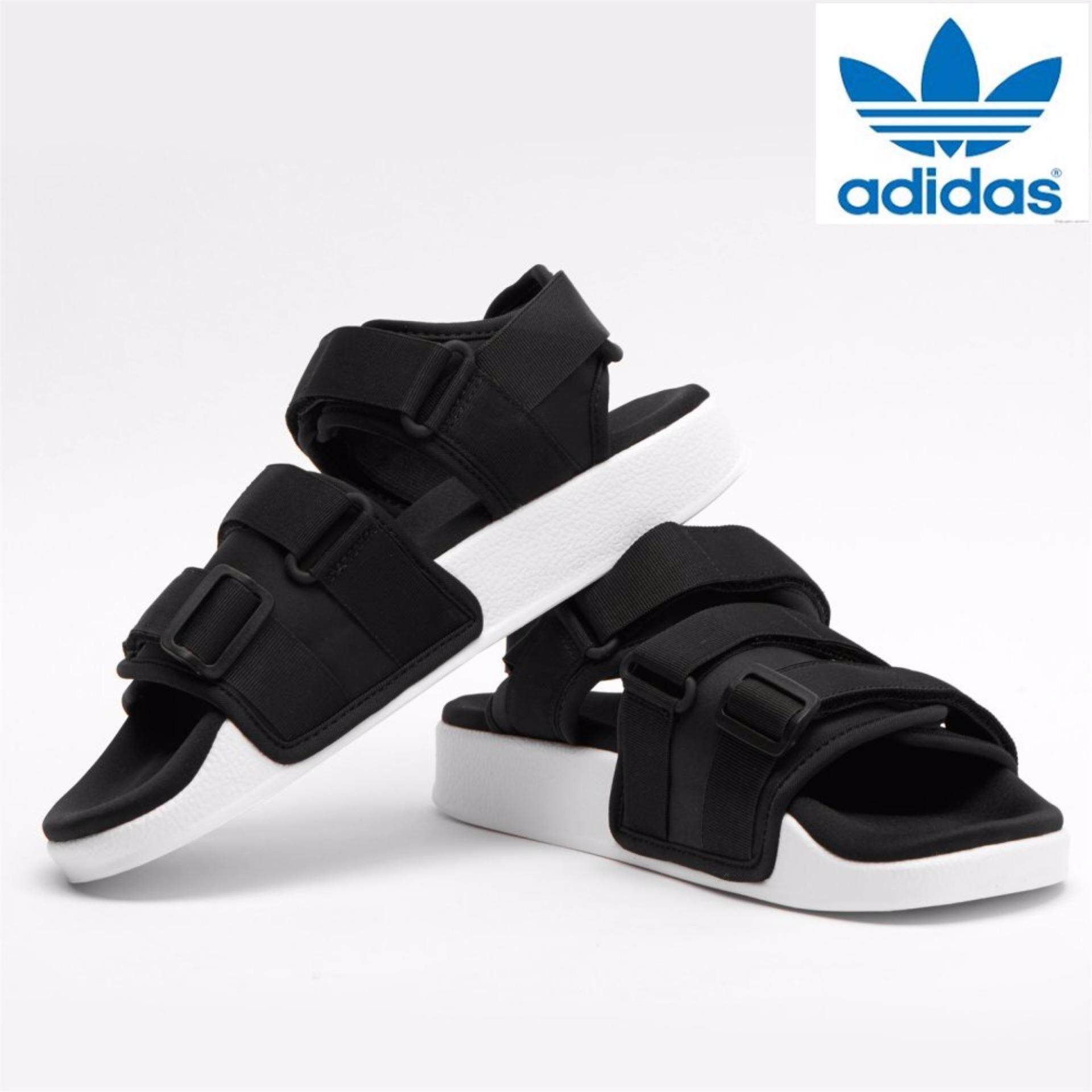 Sandal Olahraga Wanita Termurah Adidas Originals Sandal ADILETTE W S Hitam Putih Internasional