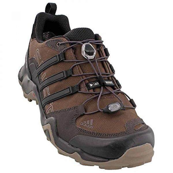 Adidas Luar Ruangan Adidas Pria TERREX SWIFT R GTX Coklat/Hitam/Coklat Sederhana Daki Gunung Sepatu-7.5 D (M) kami-Internasional