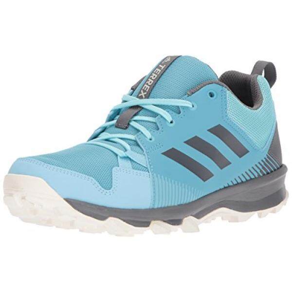 Adidas Luar Ruangan Adidas Luar Ruangan Wanita TERREX Tracerocker W Jejak Lari Shoe, uap Biru/Grey Empat/Warna Biru Muda, Kami-Internasional
