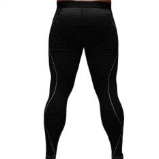 Allwin Menstruasi Olahraga Ketat Celana Legging Panjang Ramping Berlari Panas Di Bawah Warna Hitam M-ต่างประเทศ