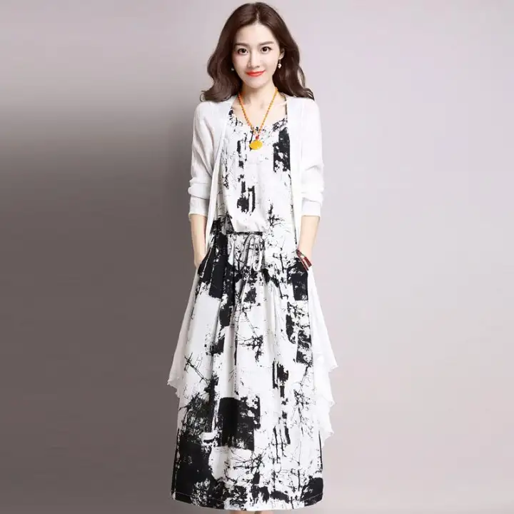 cardigan and dress set