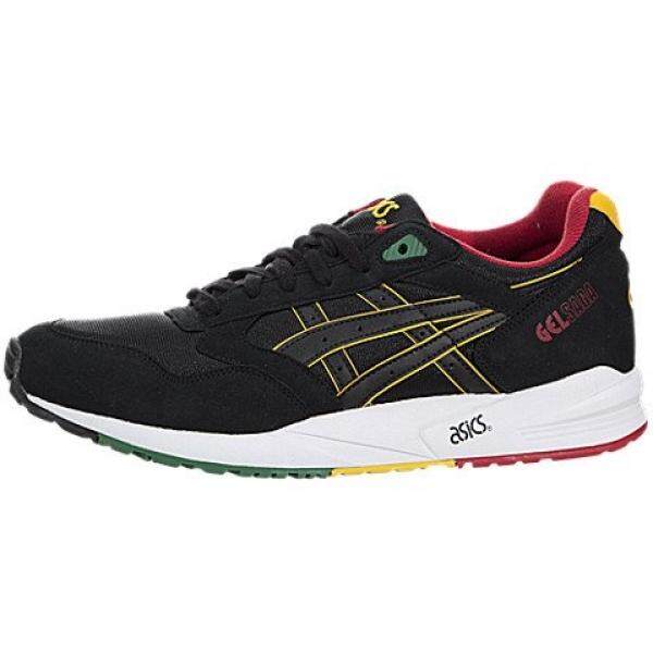 ASICS MENS GEL SAGA SNEAKER Black - Footwear/Sneakers 11 - intl