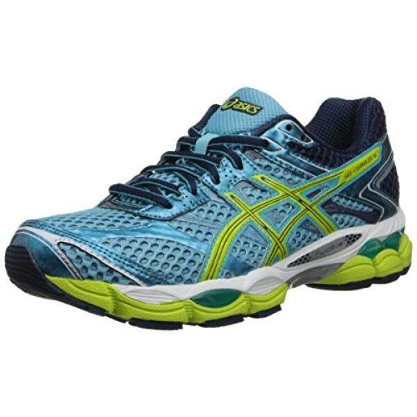 ASICS Womens Gel-Cumulus 16 Running Shoe,Turquoise/Sharp Green/Navy, US - intl