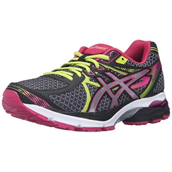 ASICS Womens Gel-Flux 3 Running Shoe, Black/Silver/Sport Pink, US - intl
