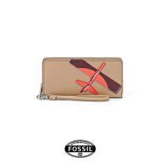 Fossil Women Bags Price In Malaysia Best Lazada Authentic Fossil Airplane Zip Clutch Khaki Clearance
