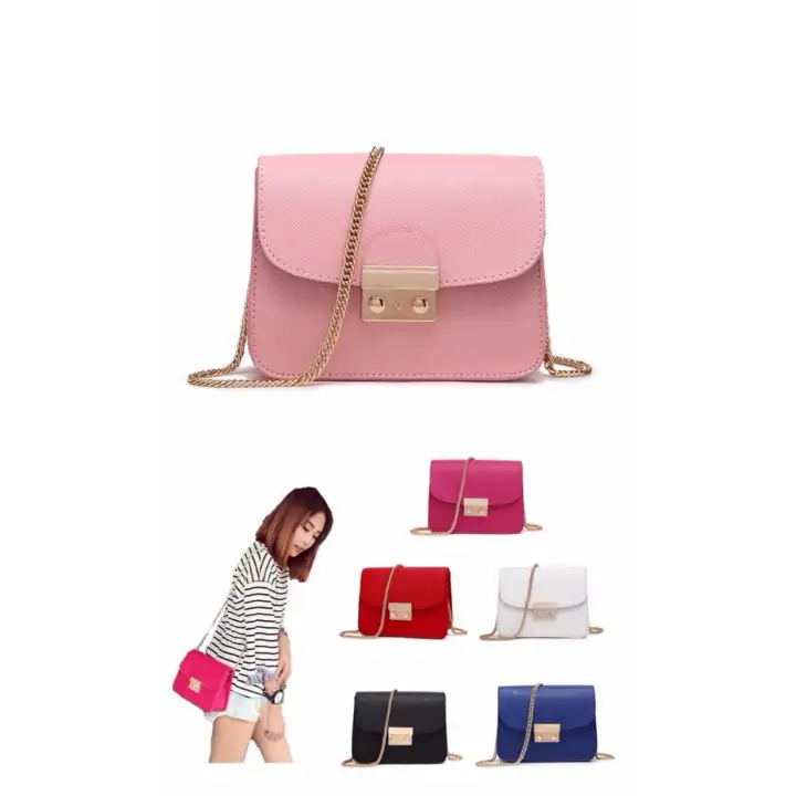 sling bag pink