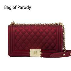 Bag Of Parody At Best Price In Malaysia Bag Of Parody Tb Saddle Shoulder Jelly Handbag Size L Red