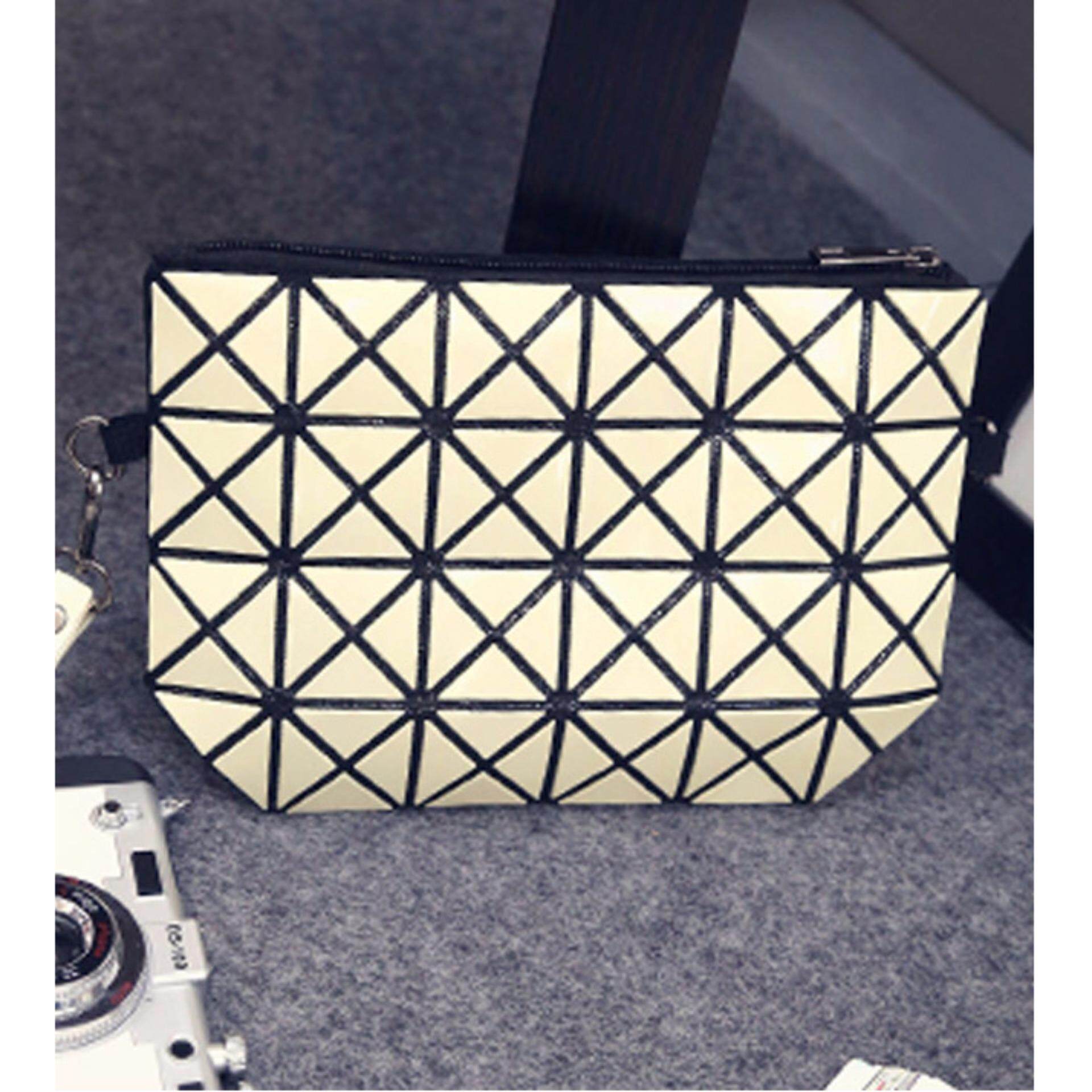 Harga Terbaik Desain Khusus Murah Kisi Yang Indah Bahan PU Kualitas Tas Tangan Dompet Koin-Internasional