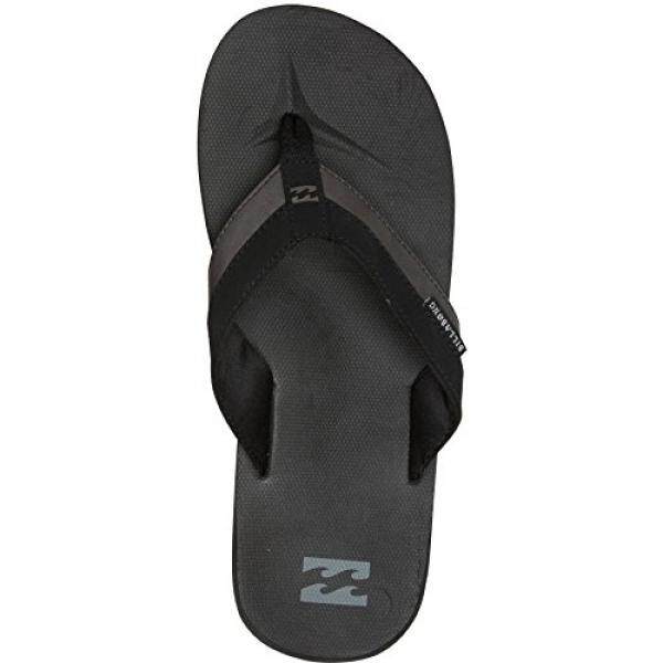 Billabong Pria Semua Day Dampak Supreme Bantalan EVA Footbed Sandal Lipat Flop, Hitam, 12 AS/AS-Internasional