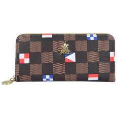 British Polo Women Bags Price In Malaysia Best British Polo Square Pattern Purse Brown
