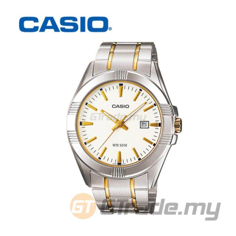 Casio Mens Silver Stainless Steel Strap Watch MTP-1308SG-7AV Malaysia