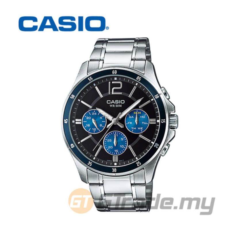 CASIO STANDARD MTP-1374D-2AV Analog Mens Watch - Date Day Display Malaysia